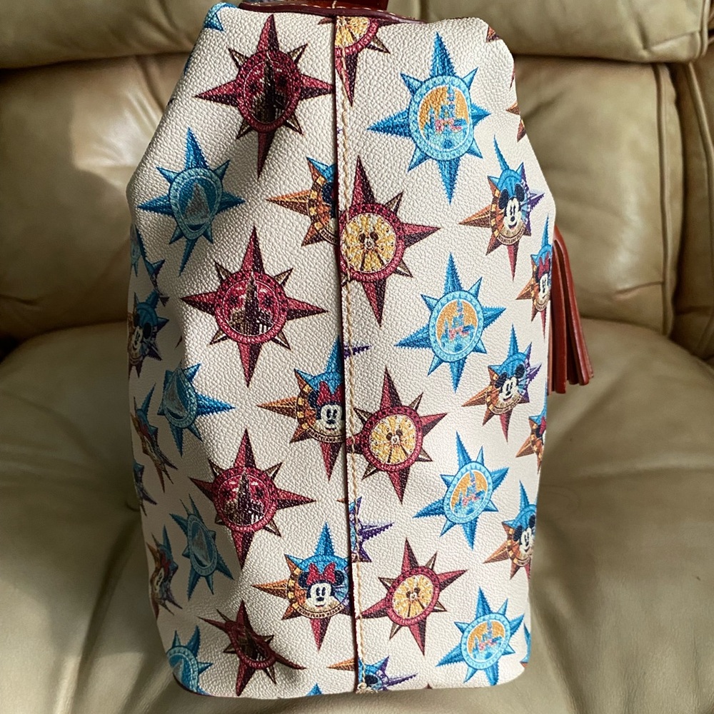 SALE! Dooney & Bourke Disney Parks Mickey Mouse Large Shoulder Bag - Picture 4 of 15